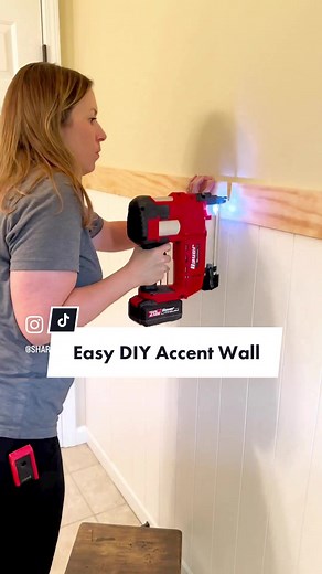 Easy DIY Accent Wall Ideas for Your Home | Bathroom Makeover