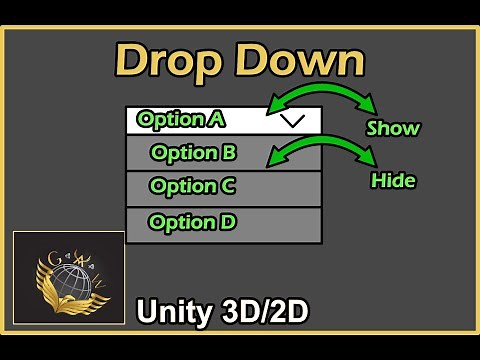 Unity How to make a drop down (tutorial 2023)