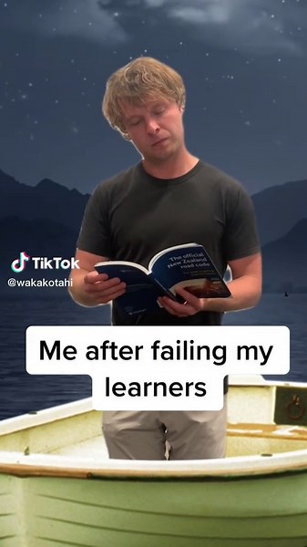 Trigger warning #nztiktok #newzealandtiktok #nz #aotearoa #drivinglessons #learntodrive #roadcodenz #roadcode #learnerdriver