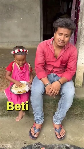 Oh dad, just have one bite of food #shortvideo #viralvideo #tiktokvideo