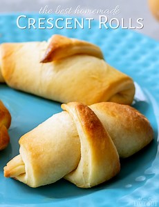 Buttery Golden Crescent Rolls Recipe - Mom On Timeout