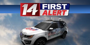 Scattered showers overnight, sunny and cooler weekend