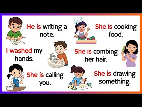 Speak English With Kids | Spoken English for kids | Daily Use English Sentences | Learn English