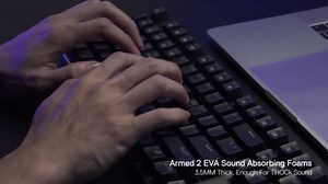 Redragon K556 PRO Upgraded Wireless RGB Gaming Keyboard, BT/2.4Ghz Tri-Mode Aluminum Mechanical Keyboard w/No-Lag Connection, Hot-Swap Linear Quiet Red Switch