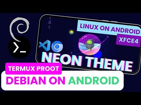 How to install LINUX on ANDROID with Termux X11 - VS Code on Android - Full Android Desktop setup!