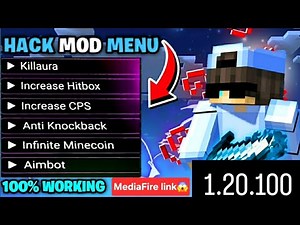 Minecraft Mod Menu Apk 2025 latest version 1.21.100|| MCPE Unlock everything - No Password