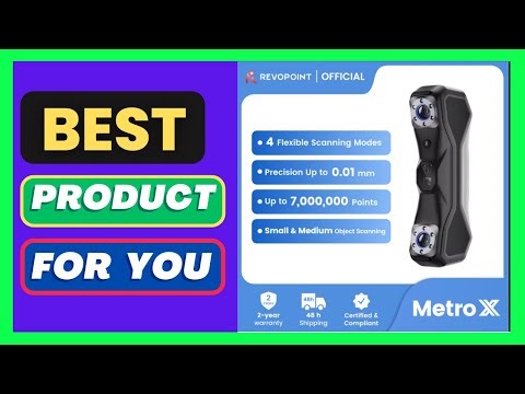 Revopoint MetroX 3D Scanner For 3D Printer Blue Multip