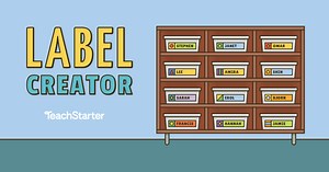 Classroom Label Maker
