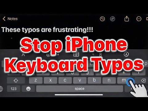 Stop iPhone Keyboard Typos Forever | Hidden Settings Fix!