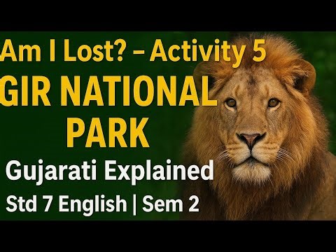 Std 7 English sem2|| unit 1 am I Lost?|| Part1 book solution ||Activity 5