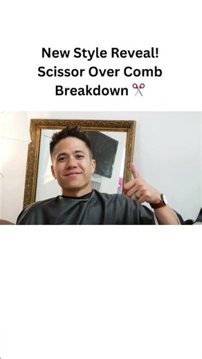 How To Cut a New Style Step By Step ✂️ Scissor Over Comb | 3-Time Olympian Makeover