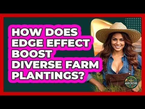 How Does Edge Effect Boost Diverse Farm Plantings? - The World of Agriculture