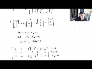 How to Simplify a Span of Vectors - Linear Independence - Linear Algebra