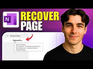 How to Recover Deleted Pages in OneNote (Tutorial 2026)