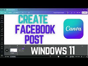 How to Create Facebook Post in Canva | Design Engaging Facebook Posts using Canva (Tutorial)