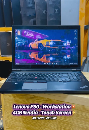 💼✨ Lenovo ThinkPad P50 – Power Meets Perfection 🔥 💻 Intel Core i7 6th Generation ⚙️ ⚡ HQ Processor Powerful 👌 🧠 8GB DDR4 RAM (Up to 64GB – 4 Slots Available) 💪 💾 256GB NVMe SSD (Supports Dual SSD 1 HDD Slot) 🚀 🎮 4GB NVIDIA Quadro Graphic Card – Perfect for 🎨 Design | 🎬 Editing | 🕹️ Gaming 🖥️ 15.6” Full HD Touch Screen Display 🌈 (1920×1080) ⌨️ Backlight Keyboard – Type in Style 🌙 🔐 Fingerprint Sensor – One-Touch Security 🧩 📸 HD Webcam Dual Mic – Sharp Video Calls 💎 Premium Buil