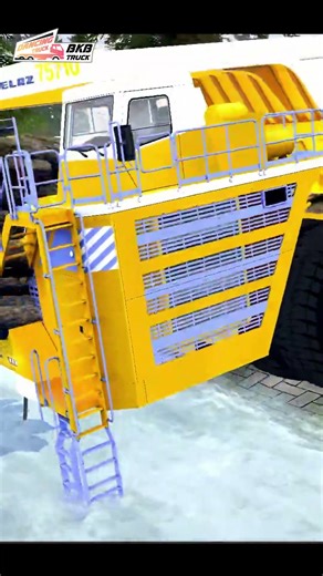 SPINTIRES : MUDRUNNER SCANIA R730 TRUCK PULLING GIANT MINES TRUCK CROSSING RIVER #cristmas