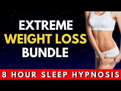 8 Hour Extreme Weight Loss Hypnosis | 30 Day Sleep Hypnotherapy