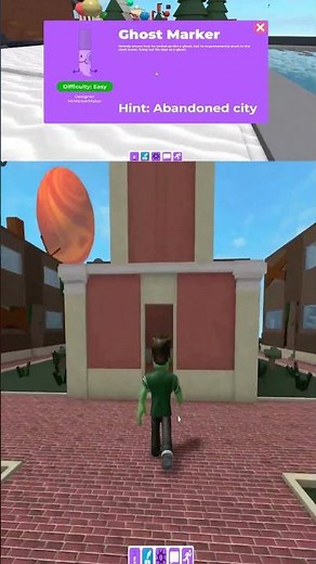 ROBLOX - NEW - How to get GHOST MARKER in FIND THE MARKERS ! #shorts