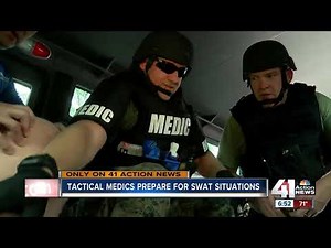 An inside look at training a tactical paramedic to work alongside SWAT teams Johnson County