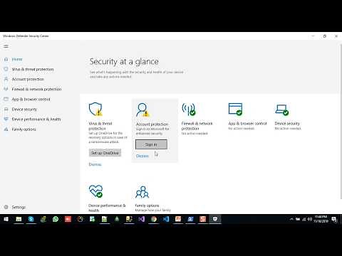 Disable Or Enable Windows Defender in Windows 10