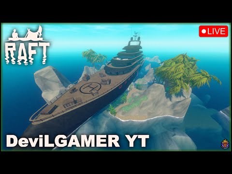 🔴Ultimate Raft Adventure! 🏝️ Building a Mega Raft with Friends & Discovering Mysterious Islands!