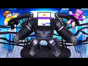 Becoming a DARK Transformer in Minecraft!