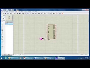 how to simulate basic circuits with proteus