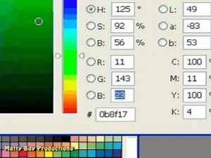 Photoshop Tutorial - Matrix Text Effect (Part 1)