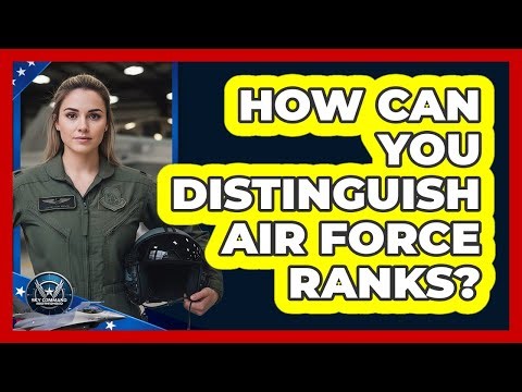How Can You Distinguish Air Force Ranks?