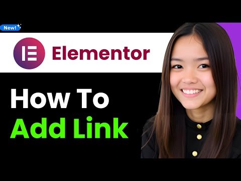 How to Add Link in Elementor 2026 (Step By Step)