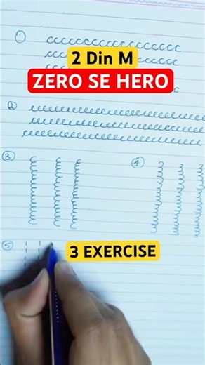 2 Din Me Handwriting Achi Kaise Kare 🔥How to improve Handwriting😱Writing kaise sudhare #shorts