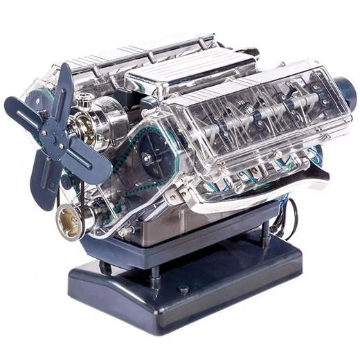 Mini V8 Engine Model Kit: 4 Working Kits Under $1,000