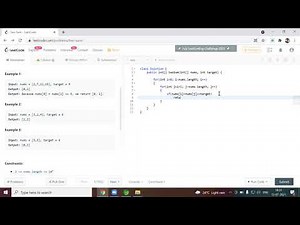 1. Two Sum from LeetCode. Find the Index of Two Numbers Which is Equal to Target
