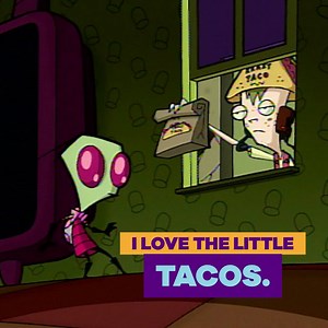 1.6M views · 18 reactions | When you eat tacos, do you wash it down with New Poop, Classic Poop, Diet Poop, Cherry Poop or Salty Lemonade? | Invader Zim | Facebook