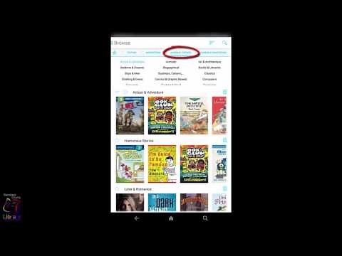 Cloud Library on Kindle Fire - Browsing