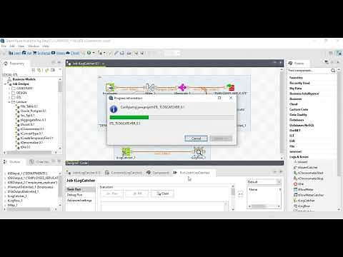 Logs & Errors components in Talend - tLogCatcher
