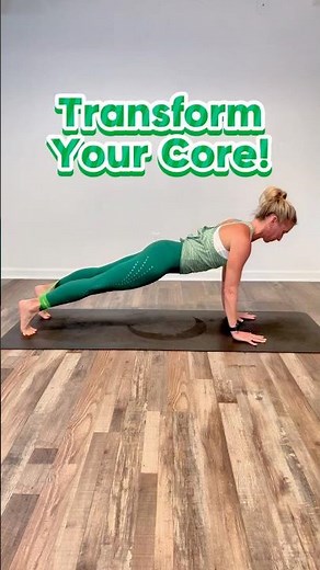 Strengthen Your Core: Plank & Leg Lift Power Move!