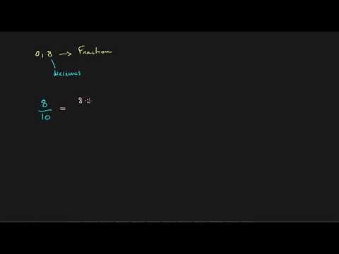 Écrire un nombre décimal sous forme d'une fraction irréductible - Exemple 2