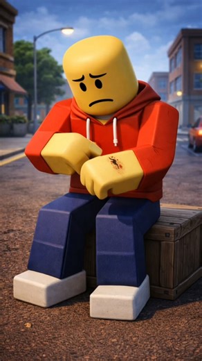 He got BITTEN... and turned into a ZOMBIE! 😱🧟 | Roblox zombie infection #roblox #robloxzombies