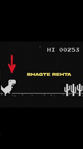 Google Chrome Dino Game ENDING