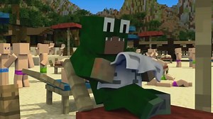 Jaws Shark Attack Animated! (Minecraft Animation)