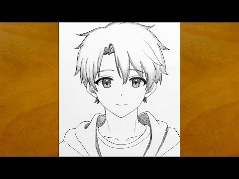 How to Draw an Anime Boy Step by Step || Easy Anime Drawing || Pencil Sketch Art