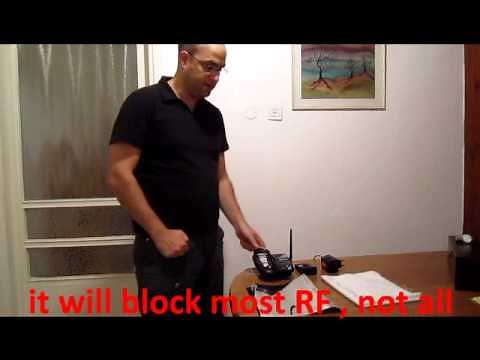 Blocking RF EMF/EMR radiation, the basics