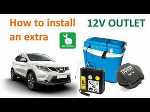 How to install an extra 12V power outlet