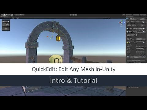 QuickEdit: Edit any mesh directly in Unity