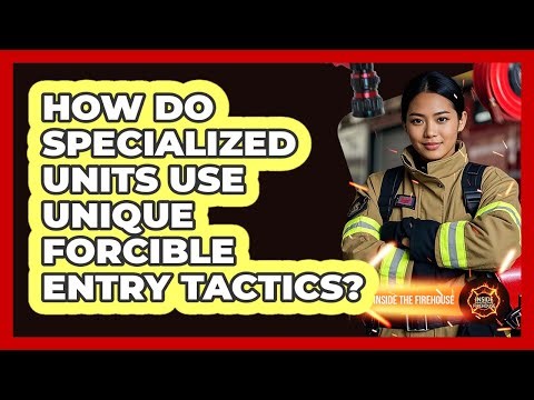 How Do Specialized Units Use Unique Forcible Entry Tactics? - Inside the Firehouse