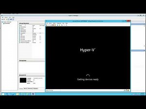 Install Windows Server 2016 in Hyper V
