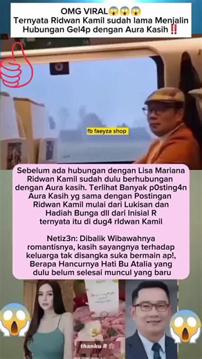 Atalia Menunjukkan Wajah Tanpa Hijab