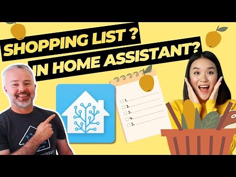 Shopping List? In Home Assistant? Who Knew?